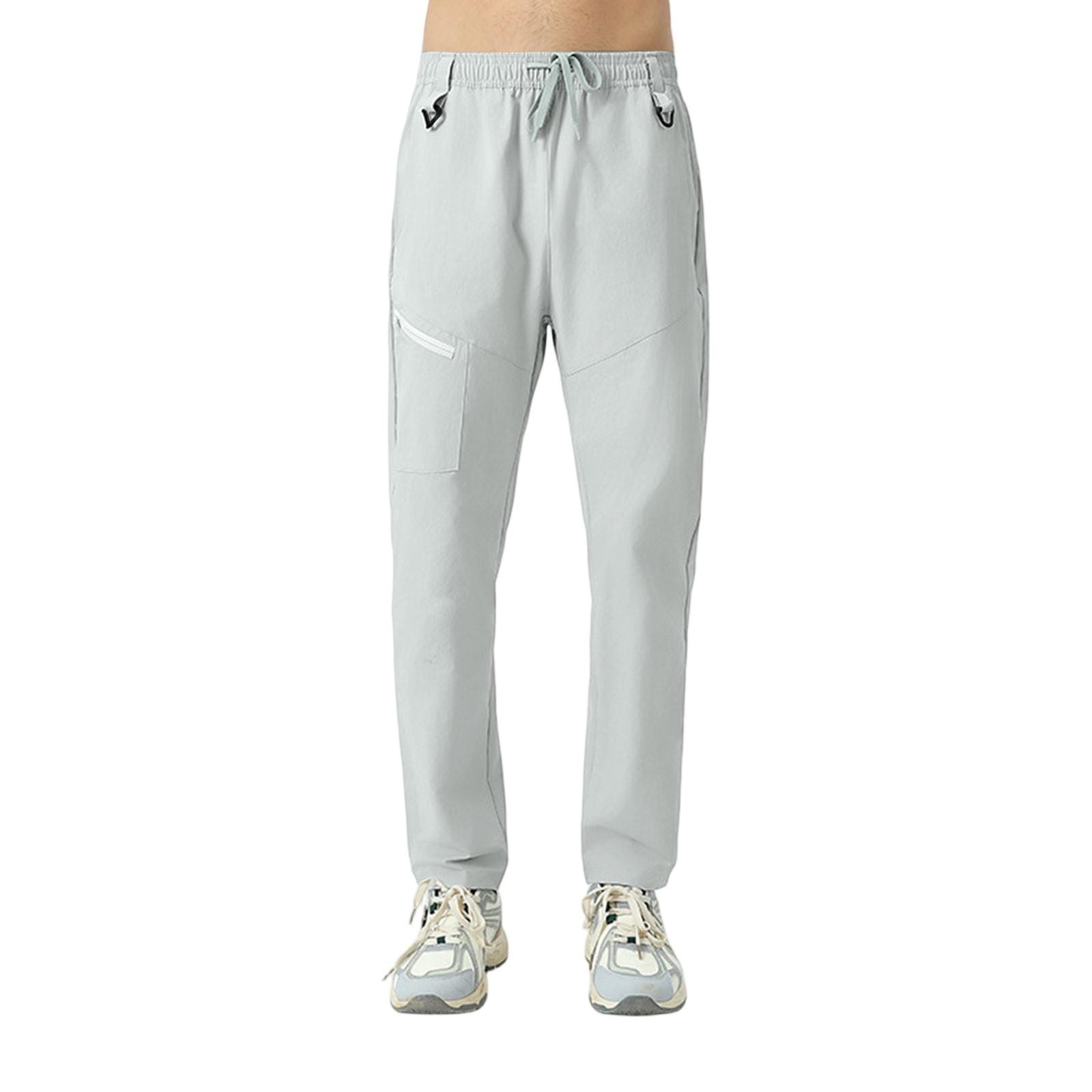 

Мужские модные повседневные летние уличные свободные дышащие походные брюки XL