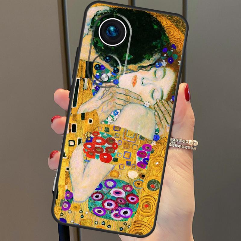 Gustav Klimt Cover For Honor 90 70 50 Magic 6 Pro Magic 5 Lite Honor X6a X7a X8a X9a X8b X9b X8 X9 Case