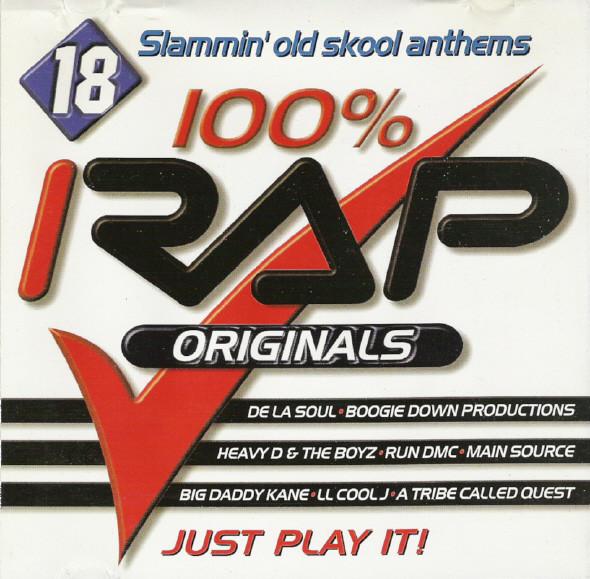 

CD VARIOUS - 100% Rap Originals TCD2821 Telstar 1996 UK Rap & Hip-Hop/R&B Used