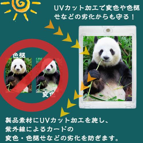 Kukefa Magnetic Loader, 6-Piece Set with Inner Sleeves, 35PT Card Case, UV Protection, Magnetic Holder, Trading Card Protection, Storage, Protective C