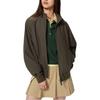 Uniqlo Harrington-Stil Design Kurze lockere Passform Freizeitjacke Unisex Jacken 484610-57