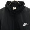 NIKE Vickswash Windbreaker S black Mesh lining Men's Used
