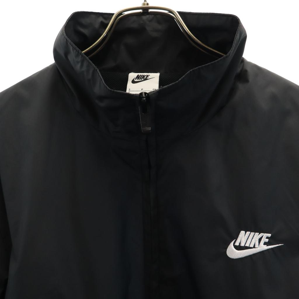 NIKE Vickswash Windbreaker S black Mesh lining Men's Used