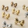 Retro Bow Tie Brass Handle Furniture Hardware Wardrobe Drawer Pulls Cabinet Door Knobs  Furniture