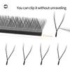 XIUSUZAKI L/LU/M Schwung YY 3D 4D 5D W Wimpernverlängerungen Weiche Natürliche W Wimpernverlängerungen Vorgefertigte Volumenfächer Falsche Wimpern Shop