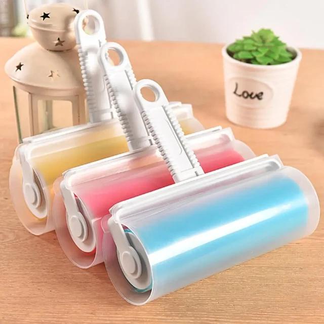 Reusable Lint Remover: Washable Silicone Dust Wiper & Pet Hair Comb Tool – Versatile Sticky Roller Brush for Effective Cleaning of Cat and Dog Hair