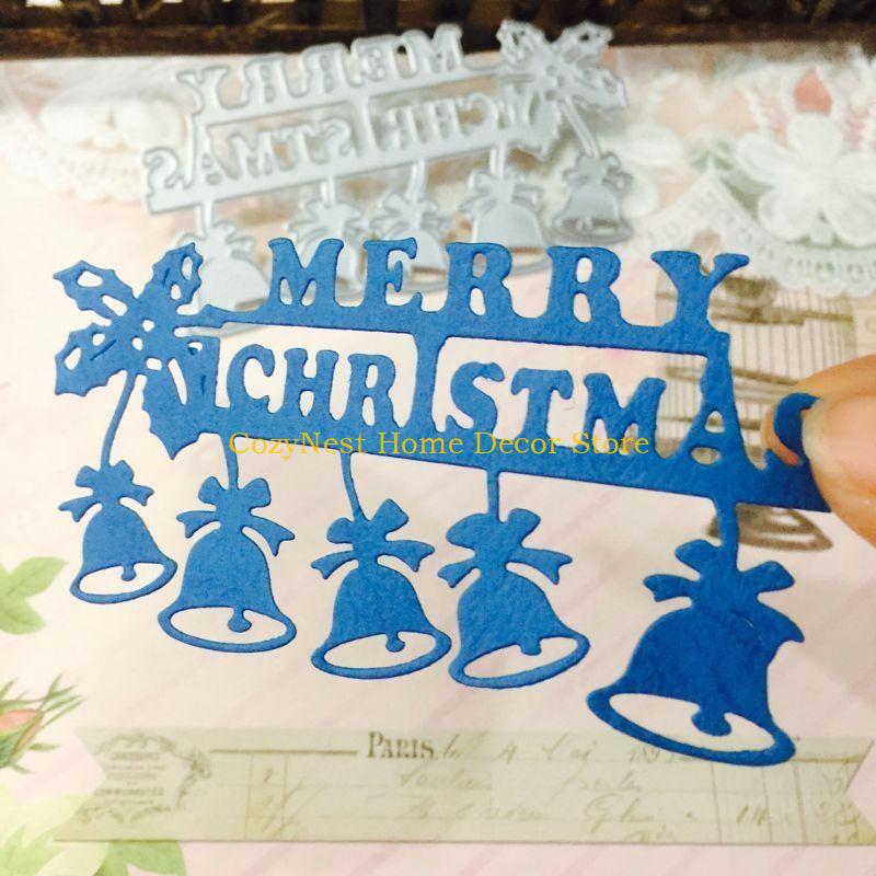 92MF Christmas Cutting Dies Stencil DIY Scrapbooking Embossing Paper Card Decor