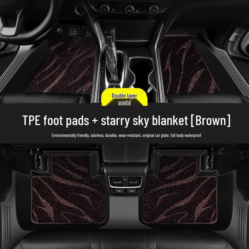 Toyota Corolla Rui Fang TPE Silk Coil Full Coverage Car Mats for Driver's Seat