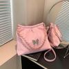 Simple Foreign Style Large-capacity Bag Women's 2025 Spring and Summer New Shoulder Underarm Bag Fashion Chain Backpack
