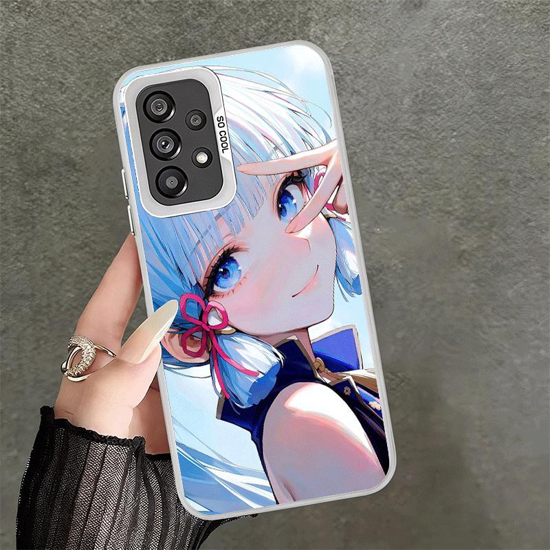 

Genshin Impact Kamisato Ayaka Shockproof Phone Case for Samsung A17 A16 A15 A14 A37 A57 A36 A56 A26 A35 A55 A25 A34 A54 A24 A13 Samsung A37