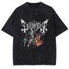 Manga Berserk Guts Graphic Tshirt For Men Women Clothing Vintage Washed Oversized T Shirt High Quality Cotton Short Sleeve Tee