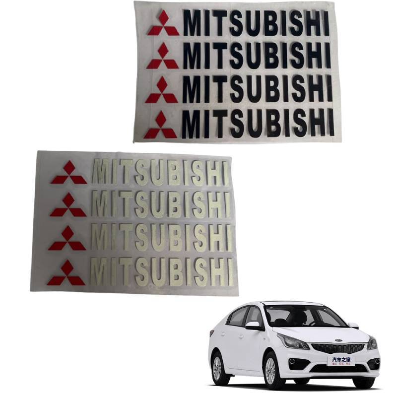 Automotive Resin Badge Sticker Set For Dashboard And Steering Wheel Decoration