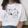 Matisse Damen T-Shirt Harajuku Kleidung Druck Kawaii Sommer Lässig Cartoon T-Shirt Kunst Streetwear Tops Femme Koreanisch Grafik