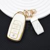 TPU Remote Key Shell Protection for Chery Ebro S800 S700 Jaecoo J7 J8 Omoda 5 C5 Car Key Case Cover Keychain Auto Accessories