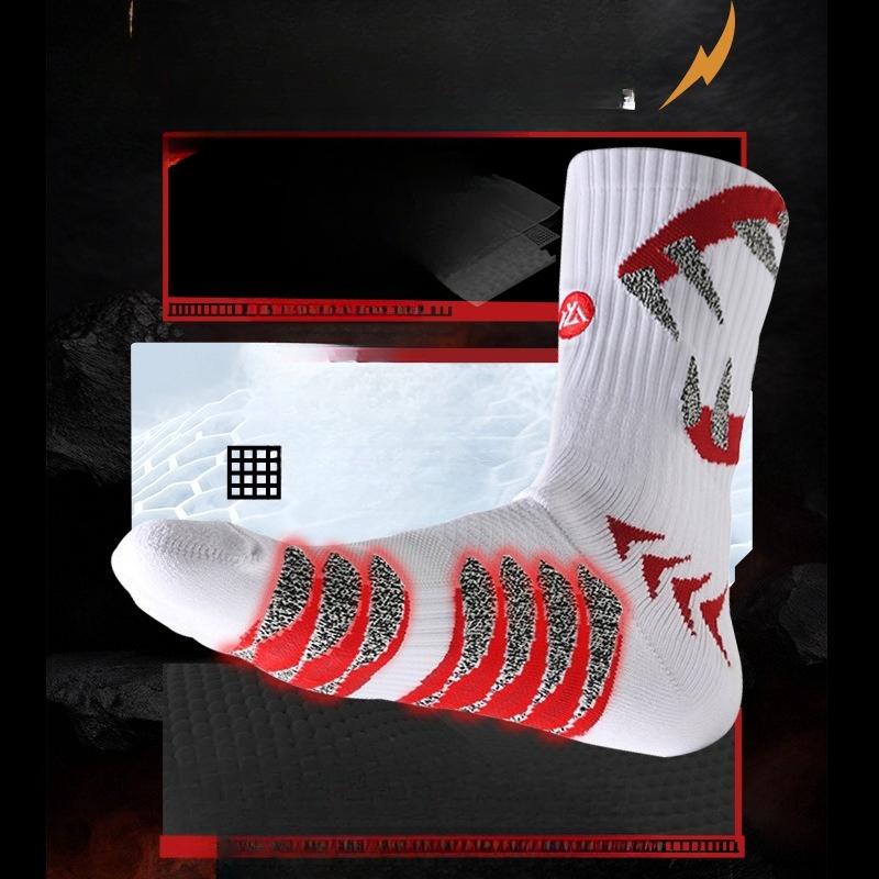 Basketball Socks, Men's Towel Soles, Running Thickened Mid-length Sports Socks, All-season Versatile Mid-length, Wear-resistant