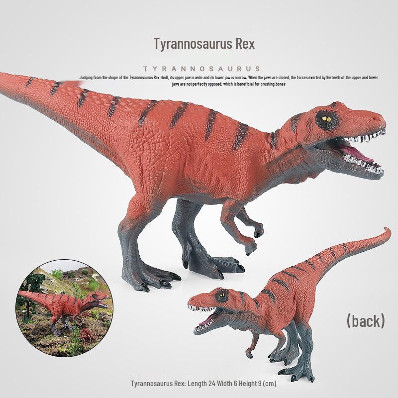 Jurassic Dinosaur Toy Models: T-Rex & Pterodactyl for Kids' Birthday Gifts & Home Decor