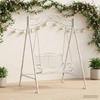 Struttura Altalena Bianco Antico 113 x 121,5 x 168 cm Acciaio