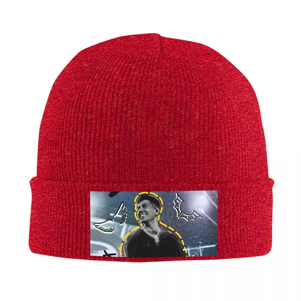 Duki Singer Rapper Accessories Warm Knitted Cap Winter Knit Bonnet Hat Skullies Beanies Hip Hop Caps for Unisex