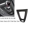 A87Q-Carbon Fiber Car Center Console Shift Knob Panel Cover for BMW M3 F80 M4 F82 F83 RHD