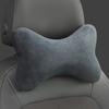 Crystal Velvet Car Neck Pillow Adjustable Neck Support Pillow Car Seat Pillow  Car Accessory