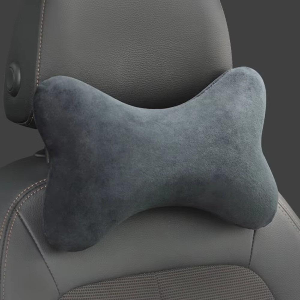 Crystal Velvet Car Neck Pillow Adjustable Neck Support Pillow Car Seat Pillow  Car Accessory