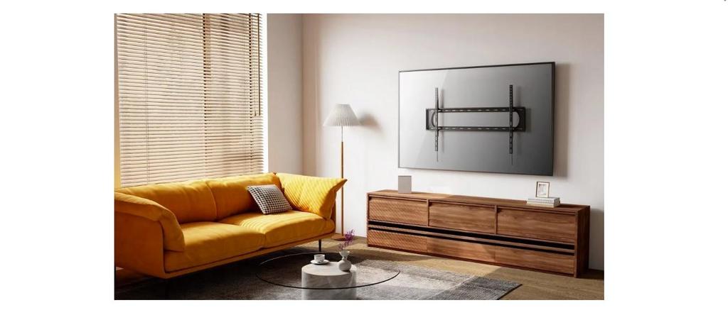 Fonestar FIX-096PR - Fixed Mount for TV 60"-120", Load Capacity 120 Kg, Fonestar