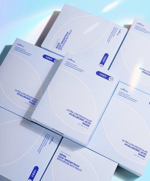ISNTREE Ultra-Low Molecular Hyaluronic Acid Mask Pack 1BOX (10 Sheets)