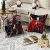 Anime Cool Hot H-Hellsings Pillow Case Anti-dustmite Pillow Invisible zipper silky short plush Sofa cushion cover