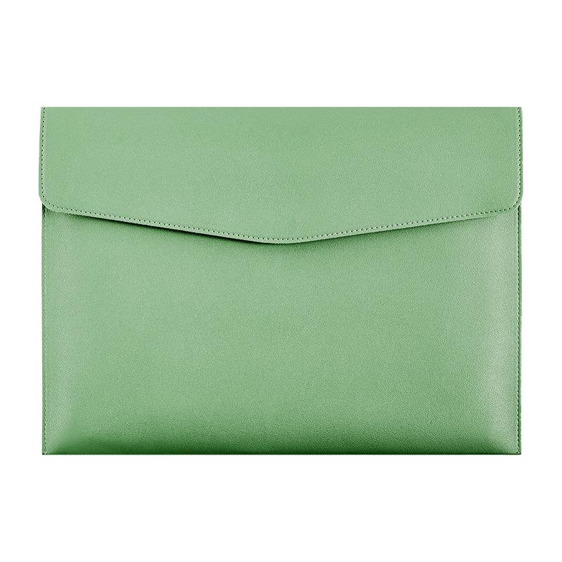 A4 Waterproof PU Leather Magnetic Document Bag with Logo Printing Option