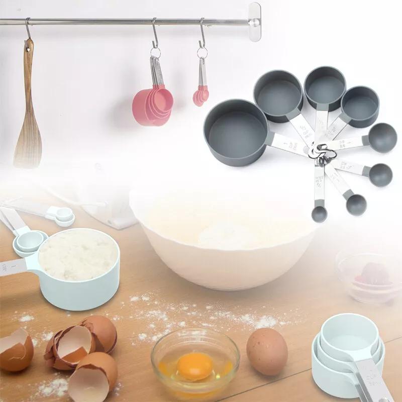 Measuring Spoon and Cup Set Accurate Kitchen Tools for Cooking and Baking Metric and Imperial Measurements Essential for Home
