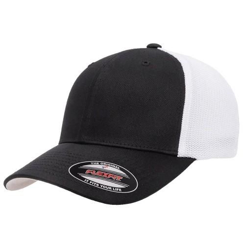 Flexfit Two Tone Cotton Mesh Trucker Cap