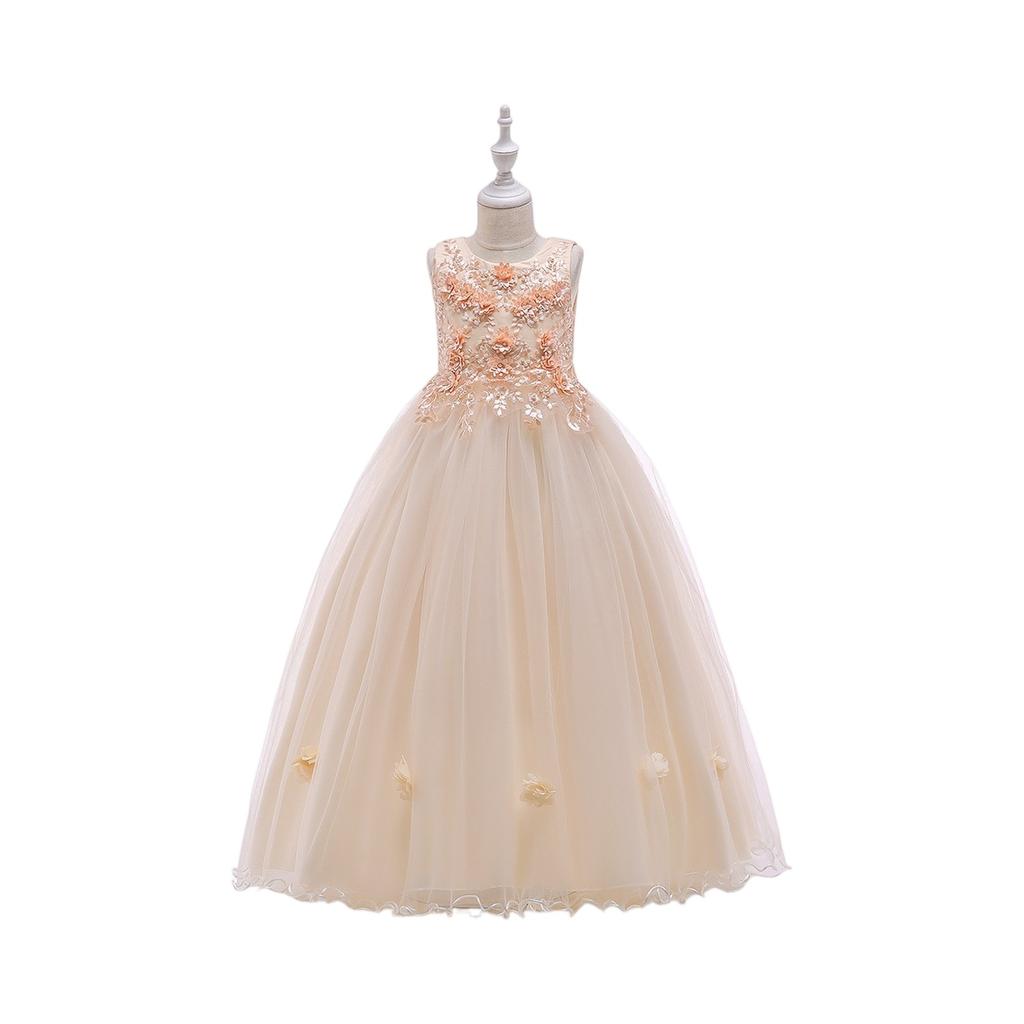 Girls Princess Gown Performance