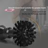M-Professional Espresso Brush Brewing Head Coffee Machine Cleaning Brush Small Wood Handle Bar Counter Coffee Powder Clean Brush
