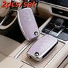 2pcs Car Key Case Covers For Ford Fiesta Focus 2 Ecosport Kuga Escape C Max