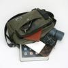 Crossbody Bag Men's Multi-Layer Zipper Coin Purse Outdoor Commuter Business Travel Shoulder Bag