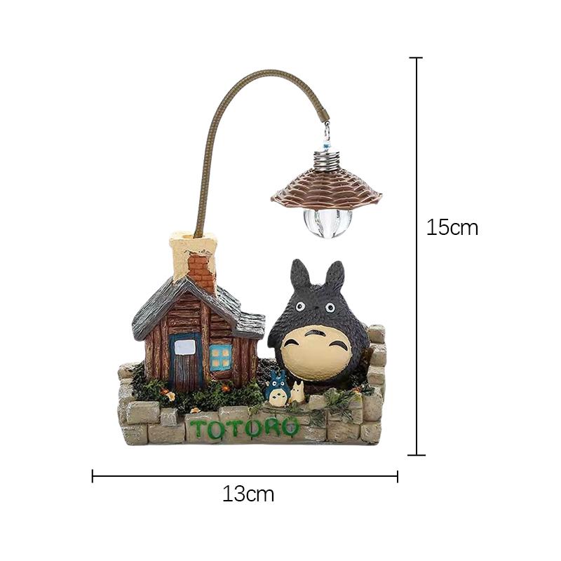 Creativity LED Desk Lamp Anime Totoro Cartoon with Bulbs Night Light for Bedroom Bedsides Desktop Ornament Gift Figure Decor