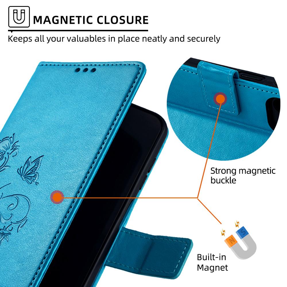 For Samsung Galaxy S20 FE/S20 FE 5G/S20 FE 2022/S20 Lite Case Butterfly Flower PU Leather Phone Cover Online Shopping Wholesale