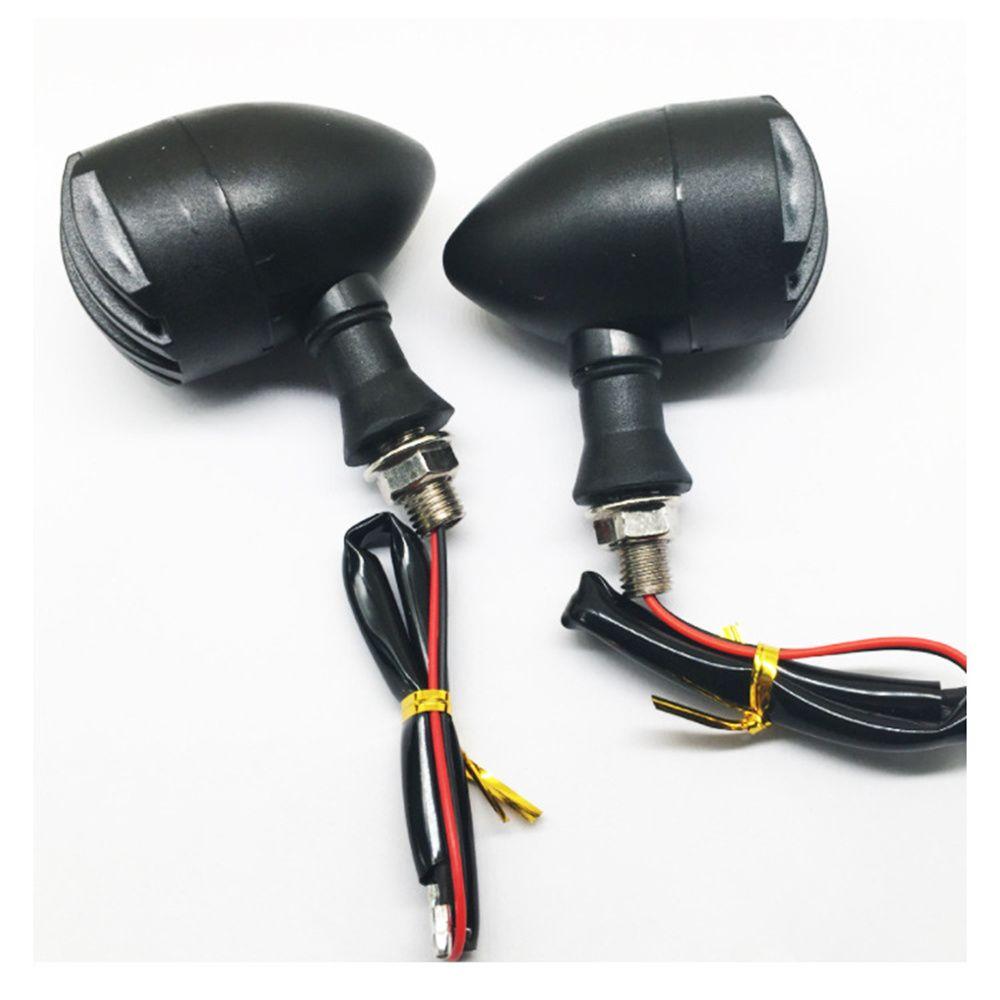 

Металл для Honda Янтарный ретро-стиль указатель поворота указатель поворота индикатор мигалка