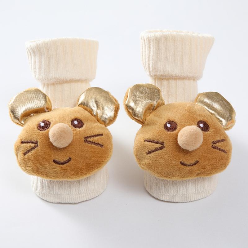 Cotton Baby Socks Solid Cartoon Animals Newborn Warm Sock for Girl Boy Non-skid Toddler Floor Sock Soft Toddler Socks 0-12M