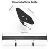 Universal Hatch Adjustable Aluminum GT Rear Trunk Wing Racing Spoiler Black 14#
