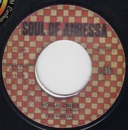 

7inch Record TAMLINS - World Crisis SOA007 Soul Of Anbessa 2011 UK Reggae, Ska & Dub Used