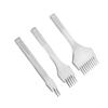 3pcs Angled Chisel Edge Pricking Iron Tool Punch Prong Tool  Handcrafted Projects