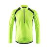 Men Women Quick Dry Cycling Jersey Long Sleeve Mountain Bike Top Breathable Half Zip Sportswear