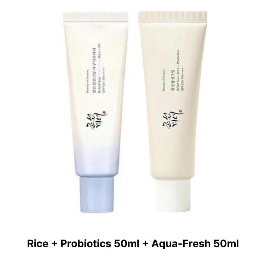 Beauty of Joseon Soleil de secours : Riz + Probiotiques SPF50+ PA++++ 50ml