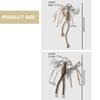 Heart Key Bows Braided Rope Keychain Bag Pendant Charm Fashion Bag Accessories for Handbag,Backpack Purse Decorations