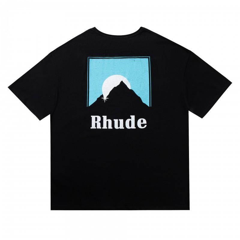 High Street Vintage T-Shirt Couples Loose Fit Crew Neck Short Sleeve Letter Print Casual Top
