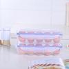 10 Grid Egg Tray Organizer Box with Lid Kitchen Refrigerator Container Portable Storage for Fresh Eggs Space Efficient