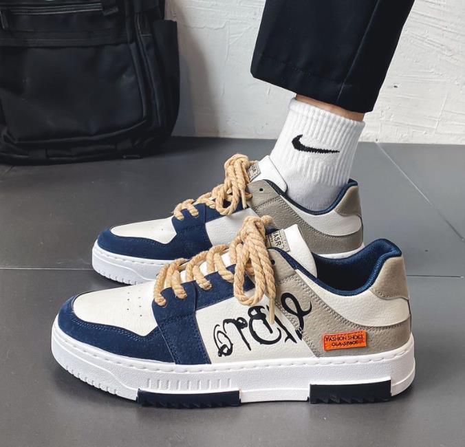 Fashion Designer Shoes Men Casual Platform Sneakes Lace Up Trainers Student Sneakes Mens Vulcanized Shoes Zapatillas Hombre