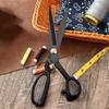 8-12inch Fabric Scissors Ergonomic Leather Cutting Scissors Tailor Scissors  Home Sewing