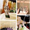 20 PCS Boot Hanger Clips for Closet Pants Socks Towel Handbags Laundry Hooks with Clips Hanging Clips Clothes Pins